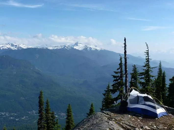 Mount Sproatt Camping Whistler BC