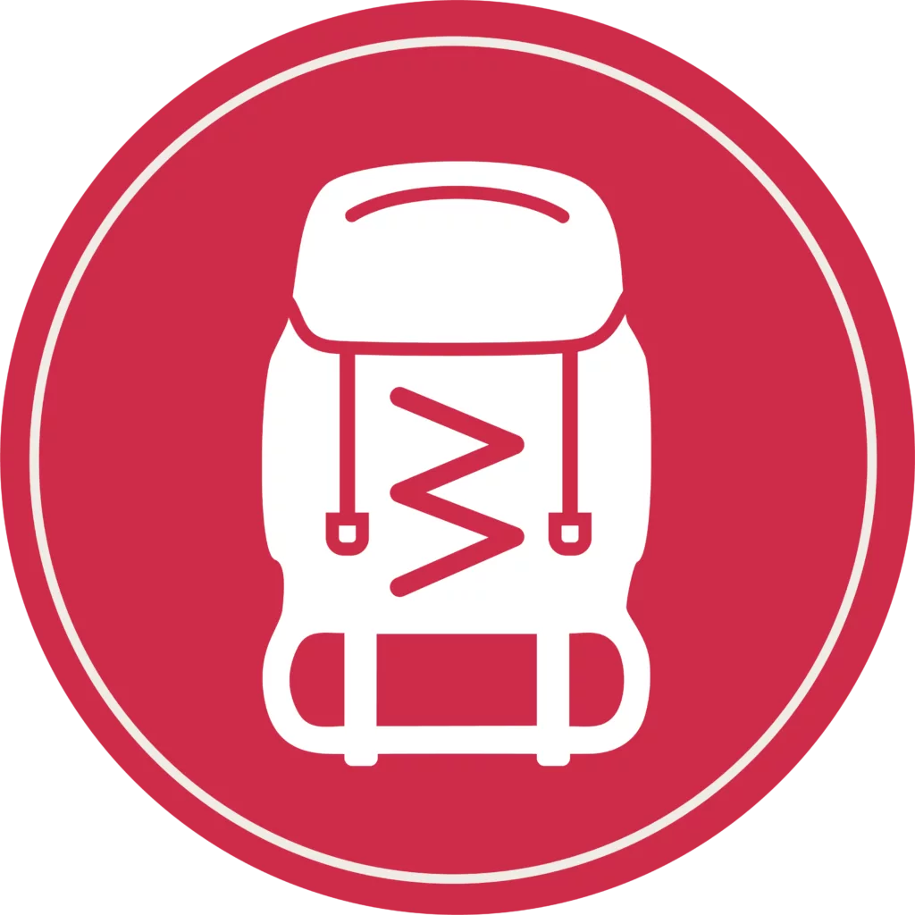 Backpacking & Hiking Icon