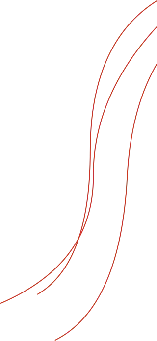 A red line is drawn on a black background during an adventurous skiing trip in Canada.